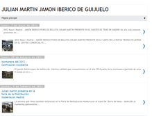 Tablet Screenshot of julianmartinjamonibericoguijuelo.blogspot.com