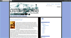 Desktop Screenshot of culturaergaomnes.blogspot.com