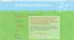 Desktop Screenshot of msrodriguezclassroom.blogspot.com