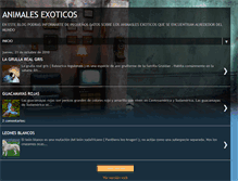 Tablet Screenshot of ingeluisrganimalesexoticos202.blogspot.com