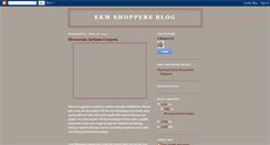 Desktop Screenshot of ekm-stores-blog.blogspot.com