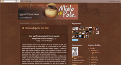 Desktop Screenshot of colunamiolodepote.blogspot.com