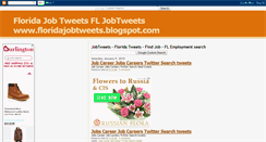 Desktop Screenshot of floridajobtweets.blogspot.com