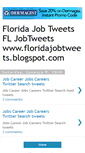 Mobile Screenshot of floridajobtweets.blogspot.com