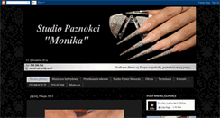 Desktop Screenshot of mandrzejczuk-paznokcie.blogspot.com