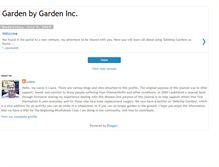 Tablet Screenshot of gardenbygarden.blogspot.com