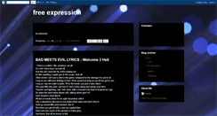 Desktop Screenshot of clintw-freeexpression.blogspot.com