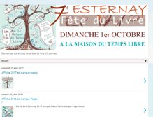 Tablet Screenshot of fete-du-livre-esternay.blogspot.com