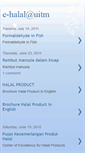 Mobile Screenshot of halaluitm.blogspot.com