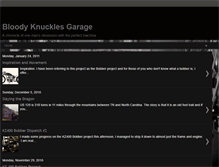 Tablet Screenshot of bloodyknucklesgarage.blogspot.com