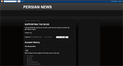 Desktop Screenshot of persiannewsfun.blogspot.com