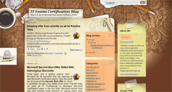 Desktop Screenshot of itexamsexpert.blogspot.com