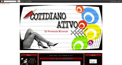 Desktop Screenshot of cotidianoativobyfer.blogspot.com