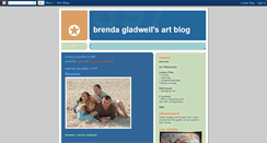 Desktop Screenshot of bgladwellartblog.blogspot.com