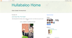 Desktop Screenshot of hullabaloohome.blogspot.com