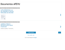 Tablet Screenshot of documentosapevu.blogspot.com