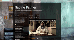 Desktop Screenshot of nadinepalmer.blogspot.com