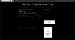 Desktop Screenshot of 3fmaovivo.blogspot.com