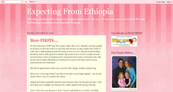 Desktop Screenshot of expectingfromethiopia-ourjourney.blogspot.com