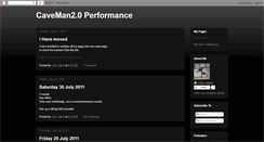 Desktop Screenshot of caveman2point0fitness.blogspot.com