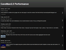 Tablet Screenshot of caveman2point0fitness.blogspot.com