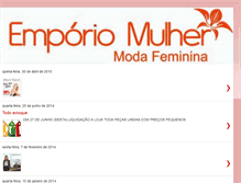 Tablet Screenshot of mulheremporio.blogspot.com