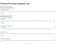 Tablet Screenshot of panduantemuduga.blogspot.com