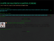 Tablet Screenshot of mauriciocamposjunior.blogspot.com