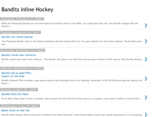 Tablet Screenshot of pittsburghbandits.blogspot.com