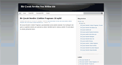 Desktop Screenshot of bircocuksevdimsonbolumizle1.blogspot.com