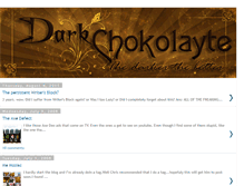 Tablet Screenshot of darkchokolayte.blogspot.com