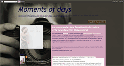 Desktop Screenshot of moments-of-days.blogspot.com