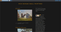 Desktop Screenshot of daskamsmallpaintings.blogspot.com