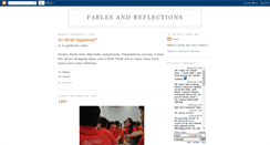 Desktop Screenshot of fablesreflections.blogspot.com