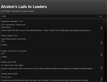Tablet Screenshot of alvatonlads2leaders.blogspot.com