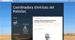Desktop Screenshot of coordinadorapoblesec.blogspot.com