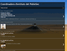 Tablet Screenshot of coordinadorapoblesec.blogspot.com