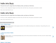 Tablet Screenshot of indieartsbuzz.blogspot.com