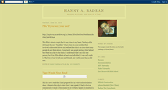 Desktop Screenshot of hbadran.blogspot.com