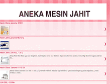 Tablet Screenshot of anekamesinjahit.blogspot.com