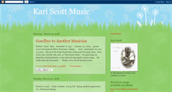 Desktop Screenshot of kariscottmusic.blogspot.com