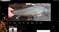 Desktop Screenshot of fishingismyreligion.blogspot.com