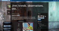 Desktop Screenshot of jinntrend.blogspot.com