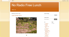 Desktop Screenshot of noradiofreelunch.blogspot.com