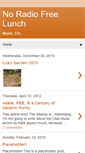Mobile Screenshot of noradiofreelunch.blogspot.com