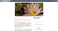 Desktop Screenshot of gardenliving.blogspot.com