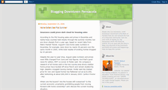 Desktop Screenshot of bloggingdowntownpensacola.blogspot.com