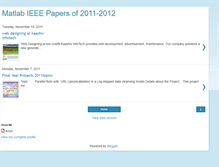 Tablet Screenshot of matlabieeepapersof2011-2012.blogspot.com