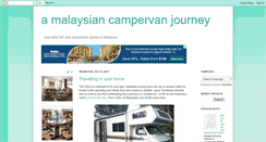 Desktop Screenshot of malaysia-campervan.blogspot.com