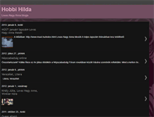 Tablet Screenshot of hobbihilda.blogspot.com